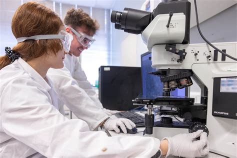 An image of a materials scientist working in a lab