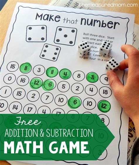 Math Games and Activities