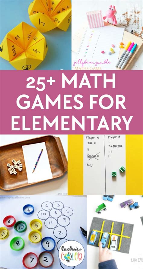 Math Games for Elementary Students