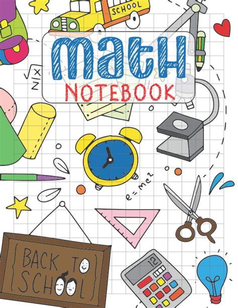 Math-themed Notebook Covers for Students