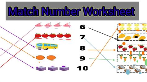 Math worksheets for kindergarten