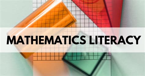 Mathematical Literacy for Formula ABC