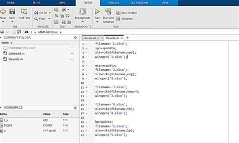 MATLAB to Excel Export