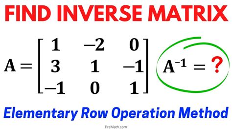 Matrix Inversion Examples