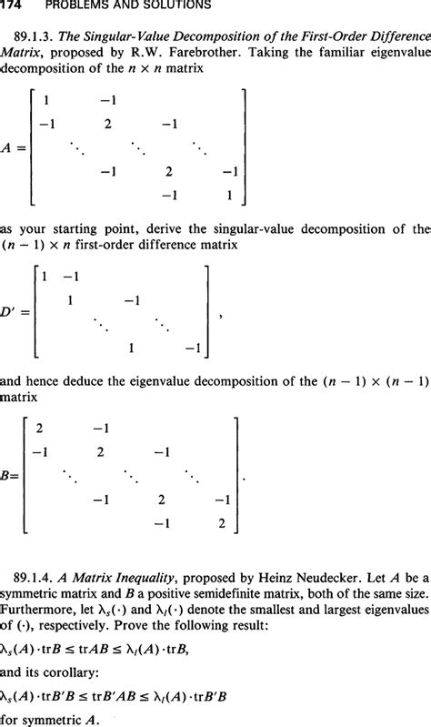 Matrix Singular Value Decomposition in Excel