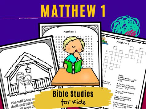 Matthew 1 Bible Study