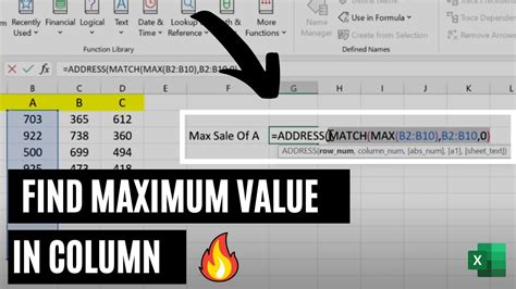 MAX IF Including Values in Excel