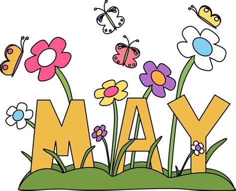 May clipart image