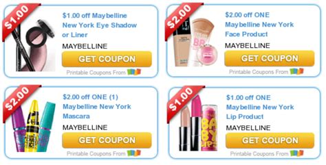 Maybelline Coupon Make-Up