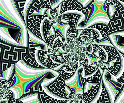 Fractal maze