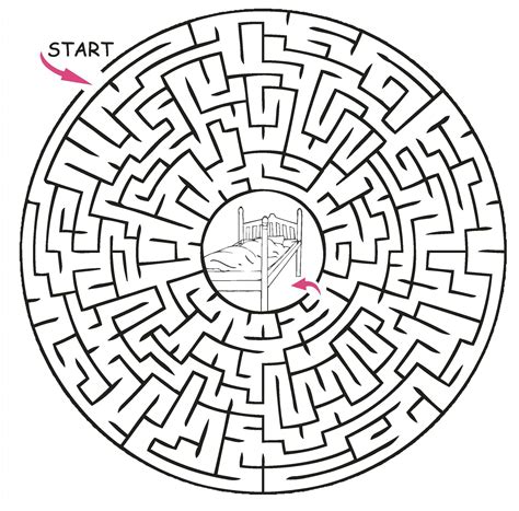 Maze Printable 4