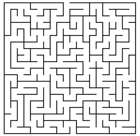 Printable Maze Image 9