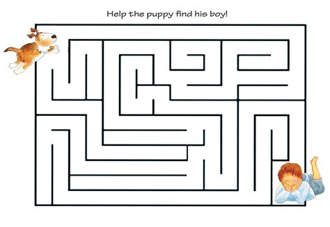 A maze puzzle with a path to the center