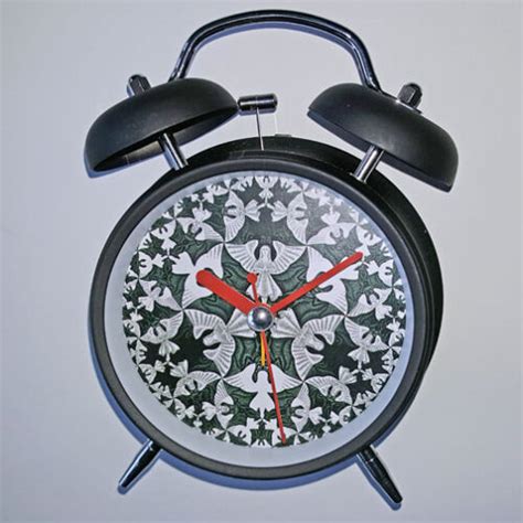 M.C. Escher-inspired Clock