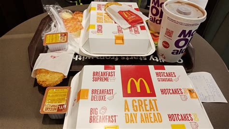 McDonald's Breakfast Items