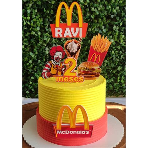 McDonald's Cake Topper 3