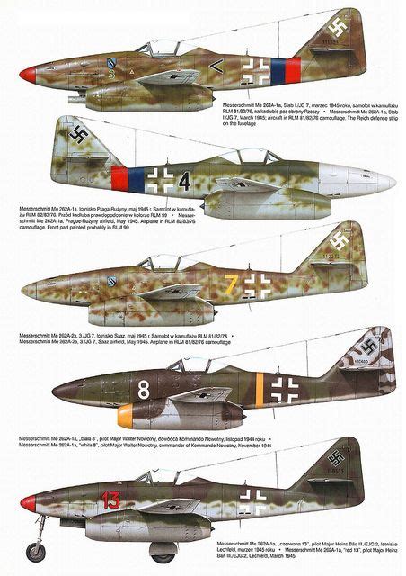 Me 262 Variants