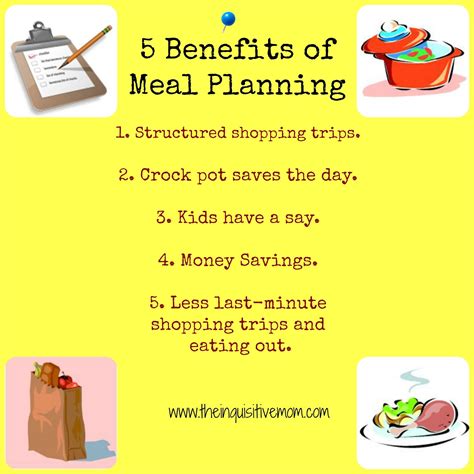 Benefits of Using a Meal Planner Printable