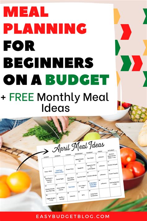 Meal planning on a budget