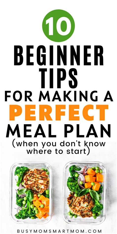 Meal planning ideas for beginners