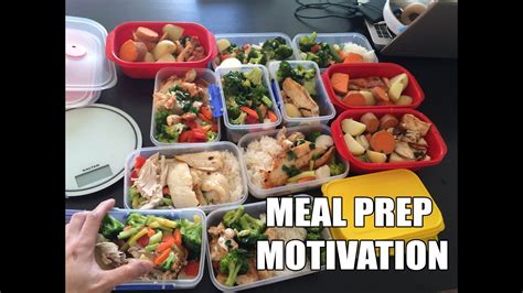 Meal Prep Motivation