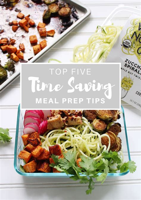 Meal Prep Tips