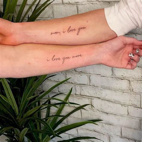 Meaningful Mother Son Tattoo Designs