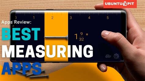 Measurement apps for mobile devices