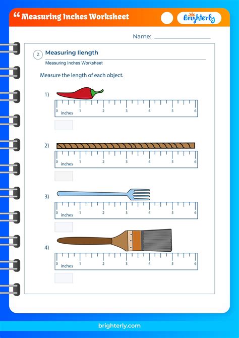 Measurement worksheets for kids