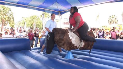 Mechanical bull accident prevention