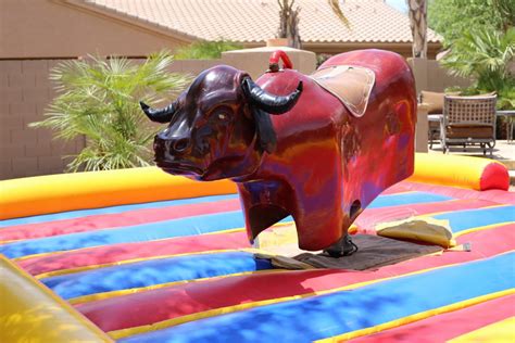 Mechanical bull riding safety