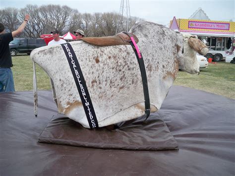 Mechanical bull safety equipment