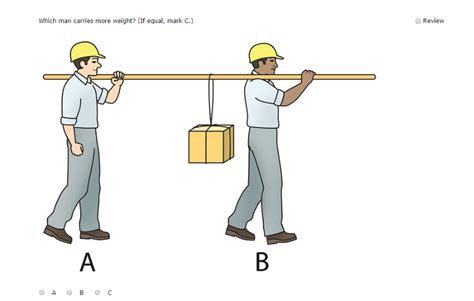 Mechanical Comprehension Test Practice Questions