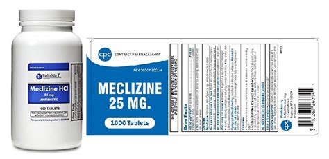 meclizine dosage and administration