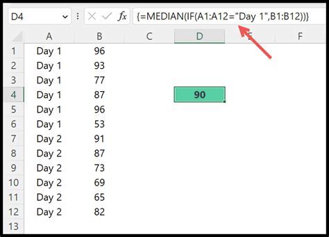 Median Calculation Example 3