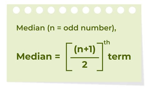 Median Calculation Example 5