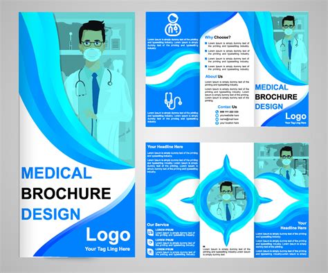 Medical brochure template