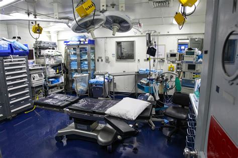 Medical Facilities on Aircraft Carrier