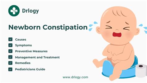 Medical interventions for newborn constipation