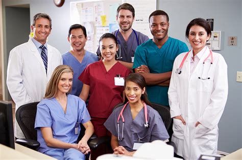 Medical Professional working in a hospital