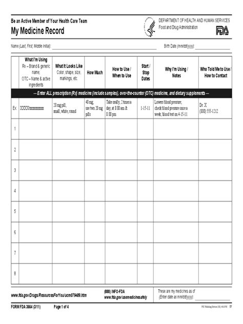 Medical Records Template Sample