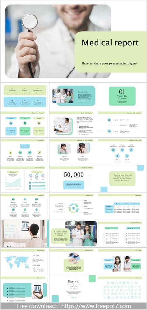 Medical Report PowerPoint Template