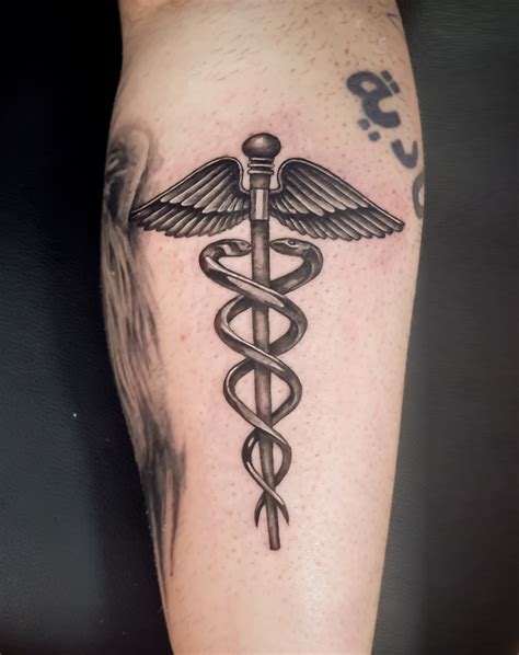 Medical symbolism in tattoos for meaning