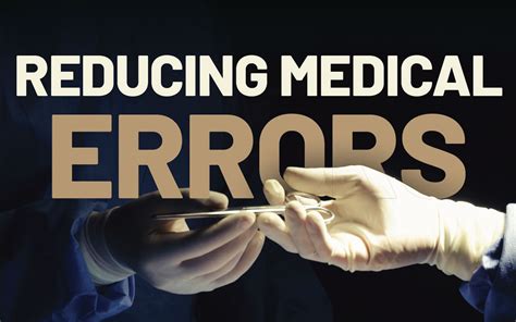 Medication Error Reduction Strategies