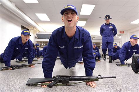 Coast Guard Reserve Members in Action