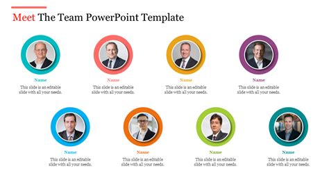 Meet the Team PowerPoint Template 3