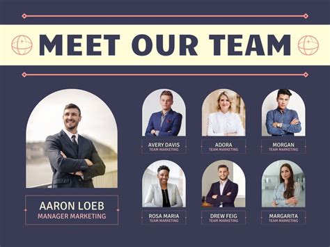 Meet the Team Template 1