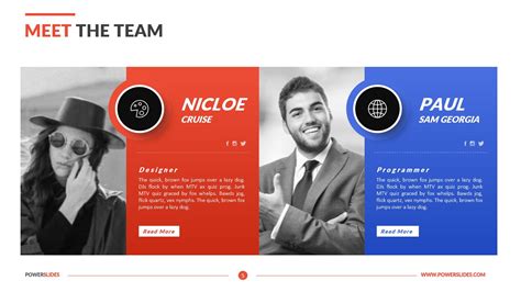 Meet the Team Template Design 5