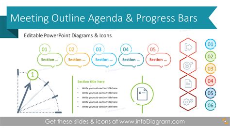 Meeting Agenda Template PowerPoint Outlines