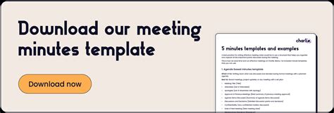 Meeting Minutes Template